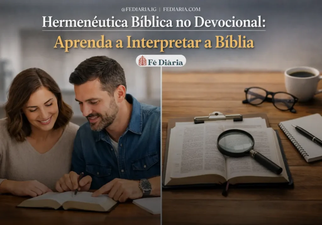Hermenêutica Bíblica no Devocional: Aprenda a Interpretar a Bíblia - Fé Diária